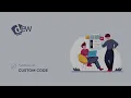 Adding Custom Code in DEW Studio Low-Code Platform Tutorial
