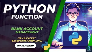 Python Function Example - Bank Account Management System