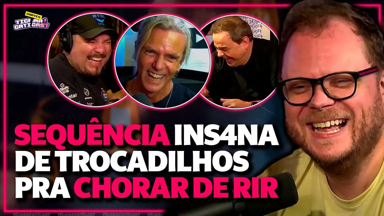 O MELHOR COMBO DE TROCADILHOS QUE VOCÊ JÁ OUVIU!