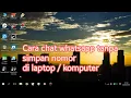 Download Lagu Cara chat whatsapp tanpa simpan nomor di laptop / komputer
