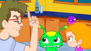¡Johnny, Johnny! ¿Sí, Papá? | Dibujos Animados para Niños | Groovy el Marciano