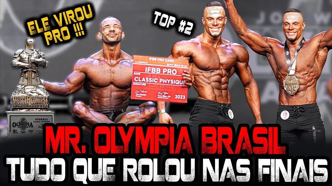 NOVO PRO - JUVENTUDE MAX FEZ HISTÓRIA NO MR. OLYMPIA BRASIL