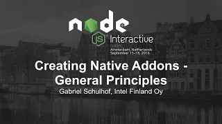 Creating Native Addons - General Principles