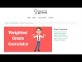 Weighted Grade Calculator