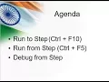 UFT QTP Tutorials - 14 Debugging in UFT Run Step and Debug from Step