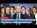 KIJK LIVE: prominente lijsttrekkers maken Telegraaf-verkiezingskrant