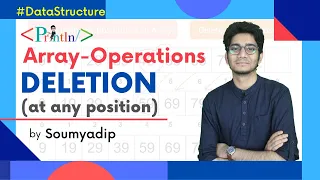 4 Array Operations - Delete an Element at Specific Position Array Data Structure Println