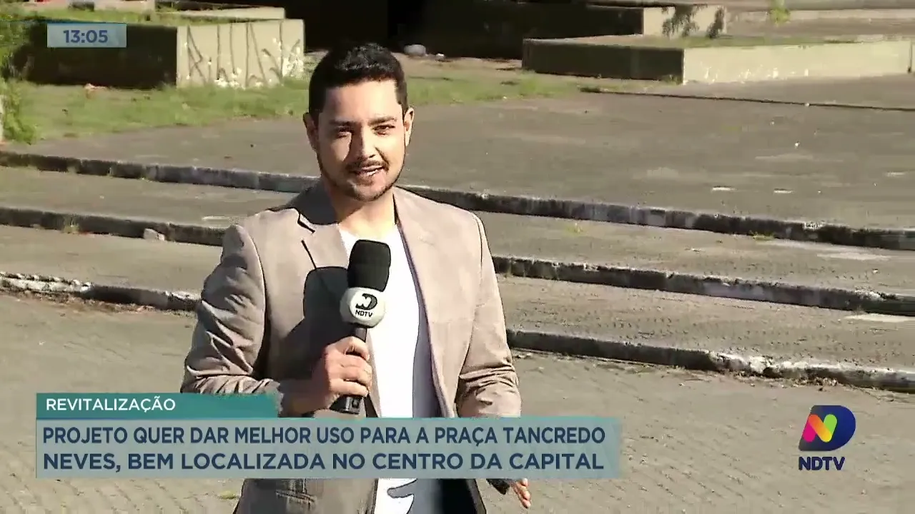 Na Capital, revitalização da praça Tancredo Neves está prestes a "sair do papel"