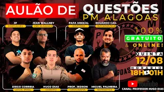 AULÃO DE QUESTÕES PM ALAGOAS - HD CURSOS