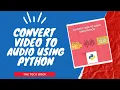How To Convert To Using Python
