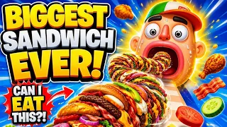 Biggest Sandwich? 🍕🥪🍔 #gaming 