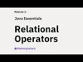 9 Java Essentials Relational Operators in Java