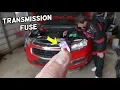CHEVROLET CRUZE TRANSMISSION FUSE LOCATION REPLACEMENT TCM TRANSMISSION PROBLEMS