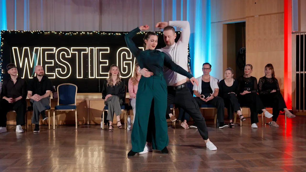 🥈 Attila Pártos & Stefanie Tschom - Take Our Clothes Off / All-Star Jack & Jill / Westie Gala 2025