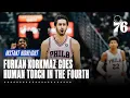 Furkan Korkmaz Explodes Off The Bench (10.20.21)
