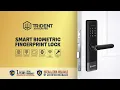 TRIDENT ARTHUR PRO Smart Digital Door Lock - fingerprint card code key bluetooth wifi REVIEW