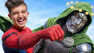 Beating Every Spider-Man Villain in Real Life!