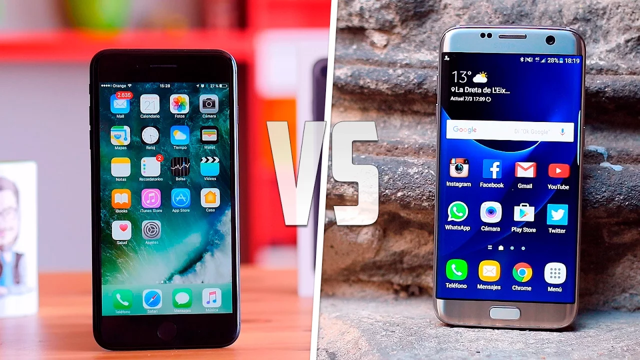 iPhone 6 vs Samsung Galaxy S6 Edge Speed Test