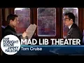 Mad Lib Theater with Tom Cruise Mission Impossible Edition
