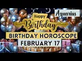 Todays Birt ay Horoscope February 17 Birt ay Horoscope Today Aquarius Horoscope Today Zodiac Sign