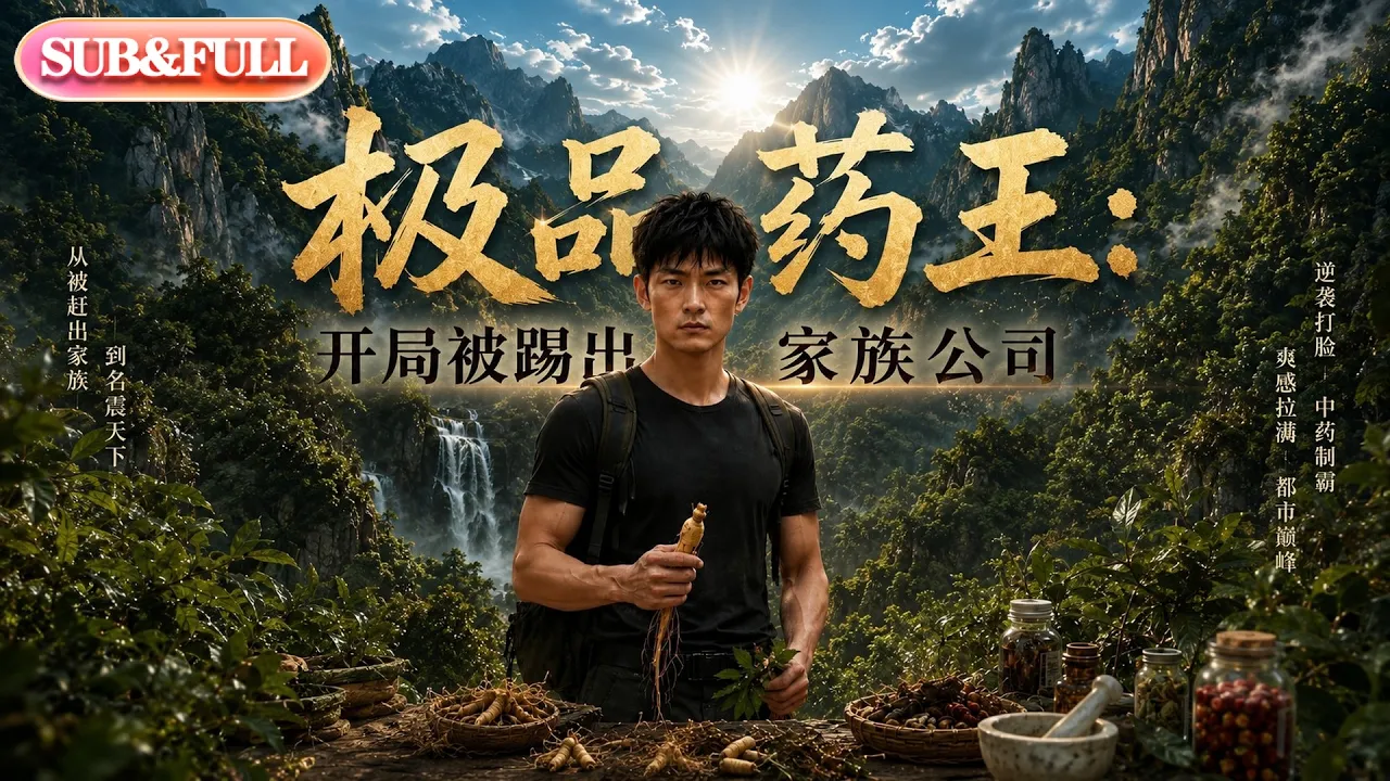 【全集FULL】《极品药王：开局被踢出家族公司》| AI短剧 | ENG SUB #薄荷听书 #cdrama #latest #热门短剧 #都市 #重生 #逆袭 #现代 #甜宠 poster