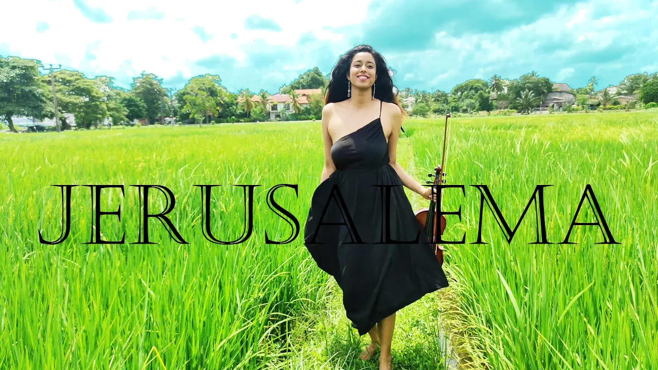 Jerusalema - Master KG | Violin & Dance Challenge | Shanela De livera  (4K VIDEO)