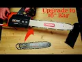 Ridgid Chainsaw Hack Fit a 16 Bar Easy Guide