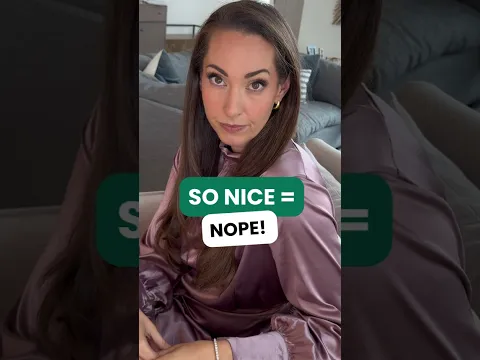 BUT SHE'S SO NICE!?