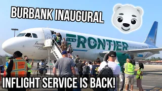 SPECIAL TRIP REPORT Frontier Airlines Burbank INAUGURAL FLIGHT F9324 BUR-DEN A320neo