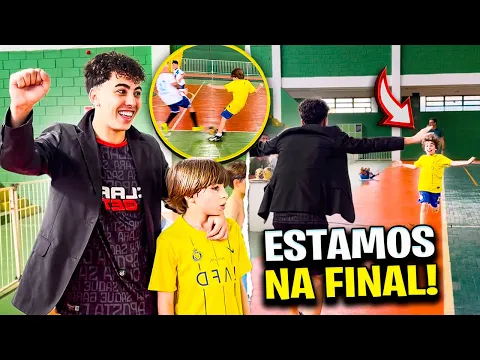 MEU IRMÃOZINHO FEZ UM GOLAÇO E CLASSIFICAMOS PARA FINAL!! ?