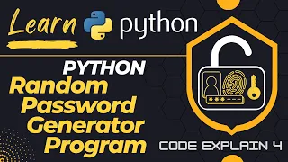 Python Random Password Generator Program Learn Python Code Explain - 4