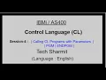 parameter passing in cl program in english cl programming in as400 PGM ENDPGM IBMi AS400