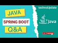Java 8 Spring Boot Real-Time Interview Questions 2025 Kafka Redis Web Flux AWS 5-10 Yrs Exp