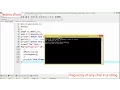 Frequency of any Character in string C Language Beginners code