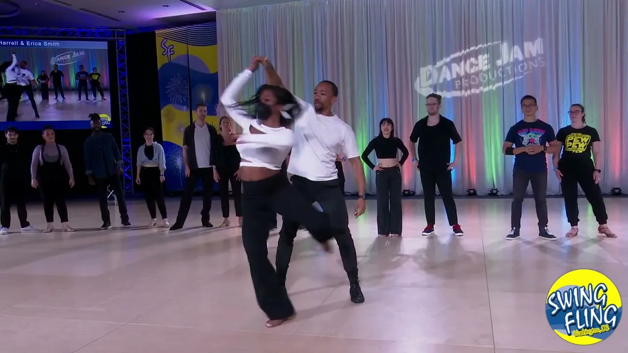 Swing Fling 2022 All Star Strictly Swing Deon Harrell & Erica Smith