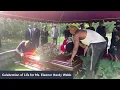 Burial Mrs Eleanor Hardy Webb