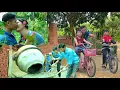 Warm Journey: Loving moments and life skills Anh Men gives to his son Thuy