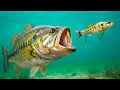 10lb Bass vs Big Baits Fishing Challenge
