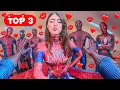 Lagu BEST 3 MIX CRAZY NEIGHBOR GIRL IN LOVE WILL NOT LEAVE TEAM SPIDER-MAN ALONE (Love Parkour POV)
