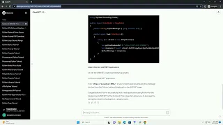 python and asp net