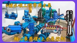 分享簡介4種水喉工程來去水的水泵 Introduction Of Four Types Of Pump In Plumbing And Drainage System 
