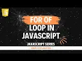 For of Loop in JavaScript Hindi Lecture 26
