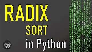Radix Sort in Python Tutorial - Testing and Timing