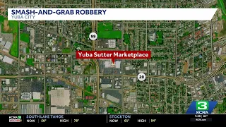 Yuba City police investigate two jewelry store smash-and-grab robberies