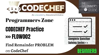 Find Remainder FLOW002 CodeChef Practice Beginner CodeChef Complete Solutions