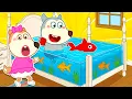 Lycan Turned my Bed into a Fish Tank Cartoons for Kids