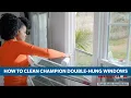 Step-by-Step Guide How to Effectively Clean Champion Double-Hung Windows Without Ladders