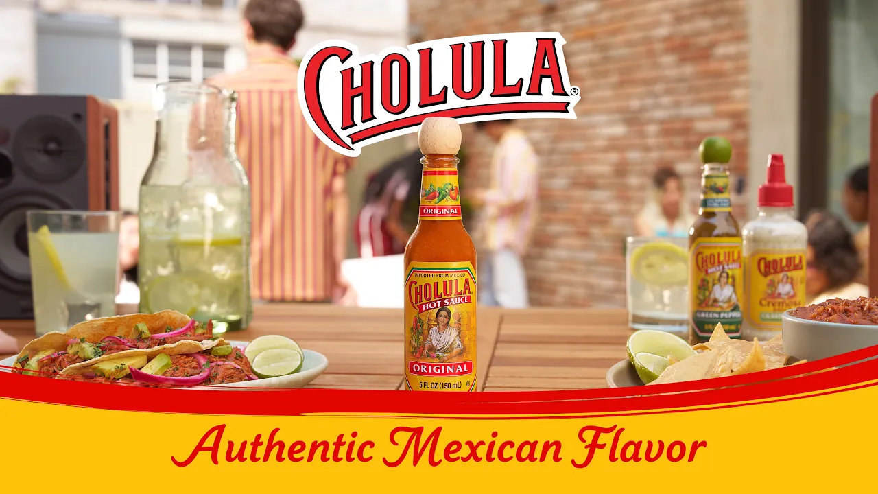 Cholula Hot Sauce — Cholula Hot Sauce - Authentic Mexican Flavor (YouTube video ad)