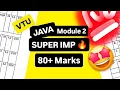 OOPS with JAVA MODULE 2 SUPER IMPORTANT BCS306A MODEL PAPER SOLUTIONS PASSING PACKAGE