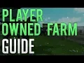 Player Owned Farm training guide Runescape 3